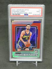 Stephen Curry [Red] #2 Basketball Cards 2021 Panini Donruss Optic Elite Dominators Prices