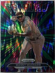 Manny Machado [Forest Green Flash Prizm] #FL-18 Baseball Cards 2022 Panini Prizm Fearless Prices