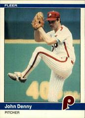 John Denny Baseball Cards 1984 Fleer Prices