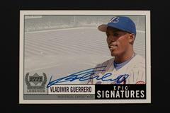 Vladimir Guerrero Baseball Cards 1999 Upper Deck Century Legends Epic Signatures Prices