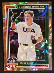 Jacob Berry [Hobby Longevity Cracked Ice] #3 Baseball Cards 2022 Panini Stars & Stripes USA Prices