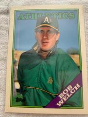 Bob Welch Baseball Cards 1988 Topps Traded Tiffany Prices