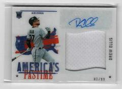 Drew Ellis Baseball Cards 2022 Panini Chronicles America's Pastime Autographs Prices
