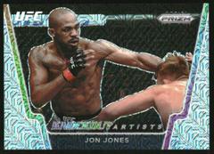 Jon Jones [Mojo] #18 Ufc Cards 2021 Panini Prizm UFC Knockout Artists Prices