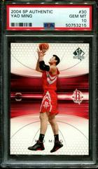 Yao Ming Basketball Cards 2004 SP Authentic Prices