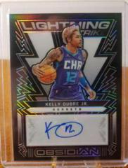 Kelly Oubre Jr. #LSS-KOJ Basketball Cards 2021 Panini Obsidian Lightning Strike Signatures Prices