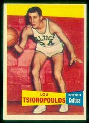 Lou Tsioropoulos Basketball Cards 1957 Topps Prices