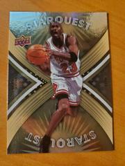 Michael Jordan [Gold] Basketball Cards 2008 Upper Deck Starquest Prices