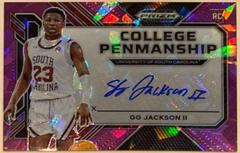 GG Jackson II [Purple Ice] #CP-GGJ Basketball Cards 2023 Panini Prizm Draft Picks College Penmanship Autographs Prices