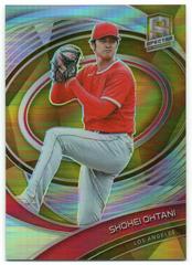 Shohei Ohtani [Gold] #18 Baseball Cards 2021 Panini Spectra Prices