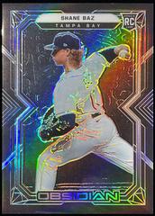 Shane Baz [Yellow] #4 Baseball Cards 2022 Panini Chronicles Obsidian Prices