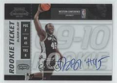 DeJuan Blair Autograph Basketball Cards 2009 Playoff Contenders Prices