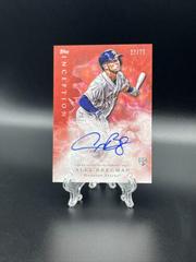 Alex Bregman [Autograph Red] Baseball Cards 2017 Topps Inception Prices