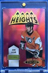 John LeClair [Red] #LH-13 Hockey Cards 2021 Upper Deck Stature Legendary Heights Prices