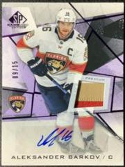 Aleksander Barkov [Purple Autograph Premium Memorabilia] #78 Hockey Cards 2021 SP Game Used Prices