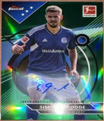 Simon Terodde [Green] #BCA-ST Soccer Cards 2022 Topps Finest Bundesliga Autographs Prices