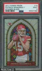 Patrick Mahomes II Football Cards 2017 Panini Prizm Stained Glass Prices