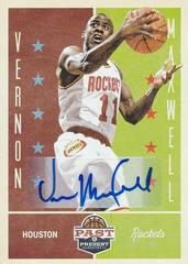 Vernon Maxwell #88 Basketball Cards 2012 Panini Past & Present Prices