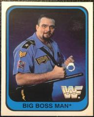 Big Boss Man [Italian] #53 Wrestling Cards 1991 Merlin WWF Prices