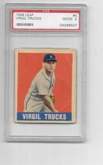 Virgil Trucks #5 Baseball Cards 1948 Leaf Prices