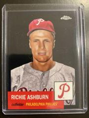 Richie Ashburn [Black] #349 Baseball Cards 2022 Topps Chrome Platinum Anniversary Prices