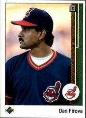 Dan Firova #32 Baseball Cards 1989 Upper Deck Prices