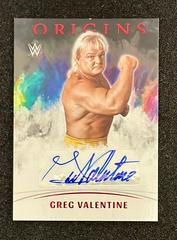 Greg Valentine [Red] Wrestling Cards 2022 Panini Chronicles WWE Origins Autographs Prices