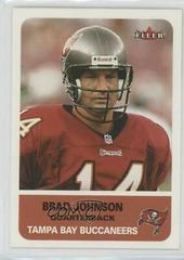 Brad Johnson #17 Football Cards 2002 Fleer Prices