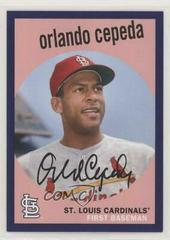 Orlando Cepeda [Purple] #7 Baseball Cards 2018 Topps Archives Prices