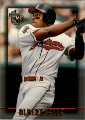 Albert Belle #125 Baseball Cards 1995 Topps Embossed Prices