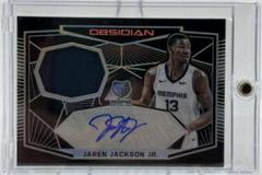 Jaren Jackson Jr. Basketball Cards 2018 Panini Obsidian Rookie Jersey Autographs Prices
