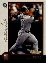Edgar Martinez #19 Baseball Cards 1998 Bowman Prices