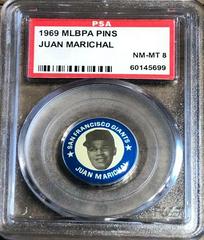 Juan Marichal Baseball Cards 1969 MLBPA Pins Prices