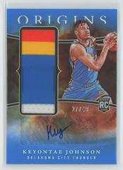 Keyontae Johnson [Blue] #16 Basketball Cards 2023 Panini Origins Rookie Autograph Prices