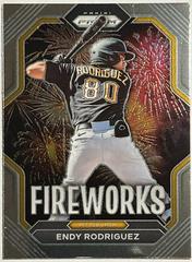 Endy Rodriguez #F9 Baseball Cards 2023 Panini Prizm Fireworks Prices