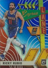 Ricky Rubio [Blue] Basketball Cards 2019 Panini Donruss Optic Express Lane Prices