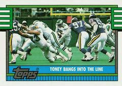 Anthony Toney Football Cards 1990 Topps Prices