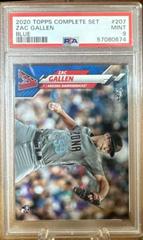 Zac Gallen [Blue] Baseball Cards 2020 Topps Complete Set Prices