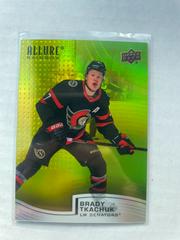Brady Tkachuk [Yellow Green] Hockey Cards 2021 Upper Deck Allure Rainbow Prices