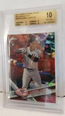 Aaron Judge [Red Refractor] #HMT50 Baseball Cards 2017 Topps Chrome Update Prices
