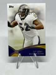 Ray Lewis Football Cards 2012 Topps Prolific Playmakers Prices