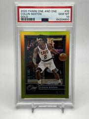 Collin Sexton [Gold] Basketball Cards 2020 Panini One and One Prices