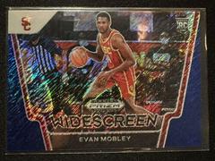 Evan Mobley [Blue Shimmer] Basketball Cards 2021 Panini Prizm Draft Picks Widescreen Prices