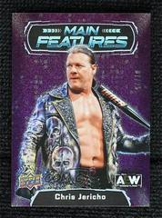 Chris Jericho [Purple] Wrestling Cards 2022 Upper Deck AEW Main Features Prices