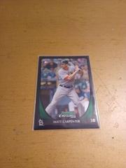 Matt Carpenter [Orange Refractor] #14 Baseball Cards 2011 Bowman Chrome Prices