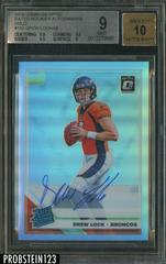 Drew Lock [Holo] #153 Football Cards 2019 Donruss Optic Rated Rookie Autographs Prices