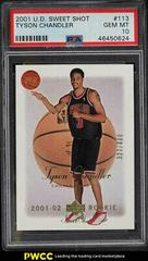 Tyson Chandler #113 Basketball Cards 2001 Upper Deck Sweet Shot Prices