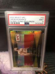 Jan Blachowicz [Gold] #12 Ufc Cards 2022 Panini Select UFC Global Icons Prices