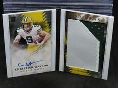 Christian Watson Football Cards 2022 Panini Origins Rookie Booklet Patch Auto Prices