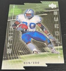 Barry Sanders [Silver] Football Cards 1999 Upper Deck Strike Force Prices